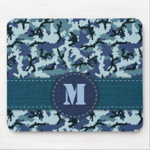Navy-Tarnung Mousepad