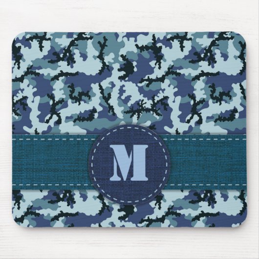 Navy-Tarnung Mousepad (Vorne)