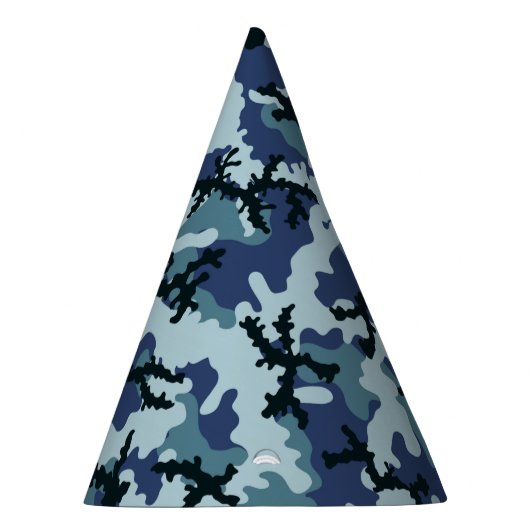 Navy-Tarnung Partyhütchen (Rechts)