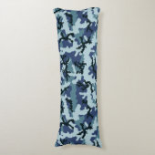 Navy-Tarnung Seitenschläferkissen (Vorderseite Vertikal)