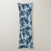 Navy-Tarnung Seitenschläferkissen (Rückseite (Vertikal))