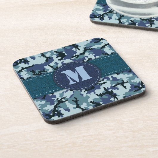 Navy-Tarnung Untersetzer (Linke Seite)