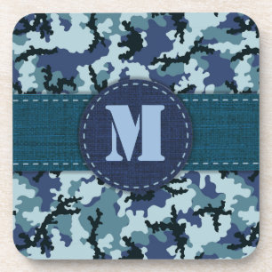 Navy-Tarnung Untersetzer
