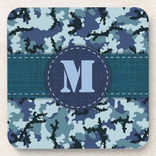 Navy-Tarnung Untersetzer (Vorderseite)