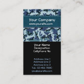 Navy-Tarnung Visitenkarte (Vorderseite)