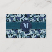 Navy-Tarnung Visitenkarte (Rückseite)