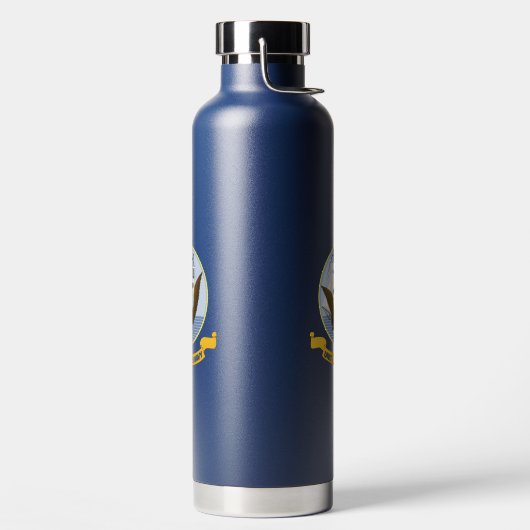 Navy Trinkflasche (links)