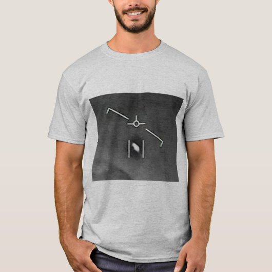Navy UFO (Underbase Edition) T-Shirt (Vorderseite)