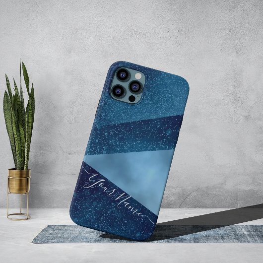 Navy und Baby Blue Strip iPhone Gehäuse Case-Mate iPhone Hülle