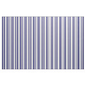 Navy und Beige fünf Streifen Muster Stoff (Yard (91,4 cm))