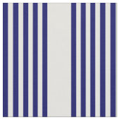 Navy und Beige fünf Streifen Muster Stoff (Nahaufnahme)