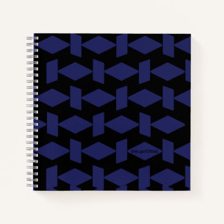 Navy und Black You Got dies für Tech Women Notizblock