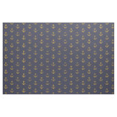 Navy und Gold Anker Fabric Stoff (Fat Quarter (45,7 x 55,9 cm))