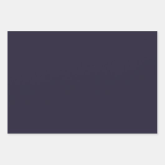 Navy und Gold Square Mandala Geschenkpapier Set (Vorderseite 2)