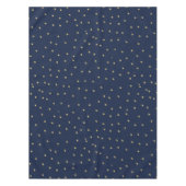 Navy- und Gold-Stars Tischdecke (Vorderseite)