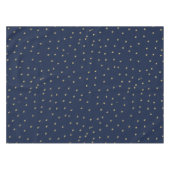 Navy- und Gold-Stars Tischdecke (Vorderseite (Horizontal))