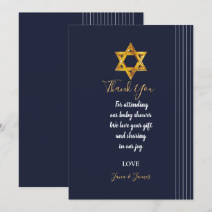 Navy und Golden Star von David danke Einladung