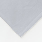 Navy und Grau-Rechtecke Fleecedecke (Ecke)