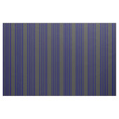 Navy und Holzkohle fünf Streifen Muster Stoff (Fat Quarter (45,7 x 55,9 cm))
