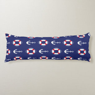 Navy und Marine Stil für Sie Seitenschläferkissen
