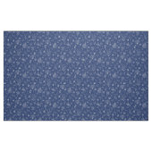 Navy- und Weißgewebe mit Muscheln und Algen Stoff (Fat Quarter (45,7 x 55,9 cm))