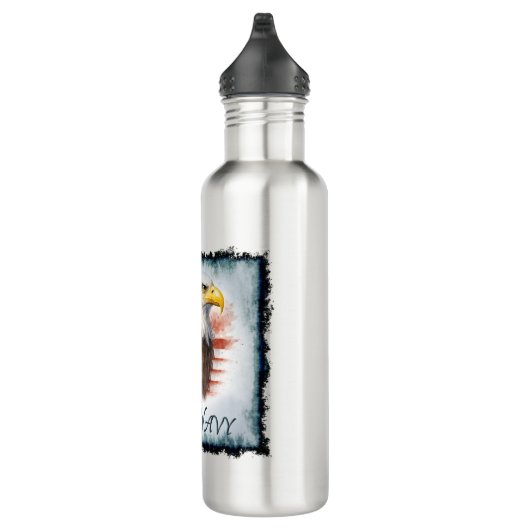 Navy USN Veteran Edelstahlflasche (Rechts)