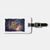 Navy USN VETERAN Gepäckanhänger (Vorderseite horizontal)