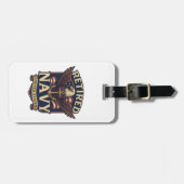 Navy USN VETERAN Gepäckanhänger (Vorderseite horizontal)
