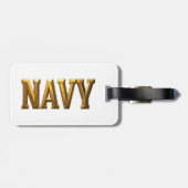 Navy USN VETERAN Gepäckanhänger (Rückseite horizontal)