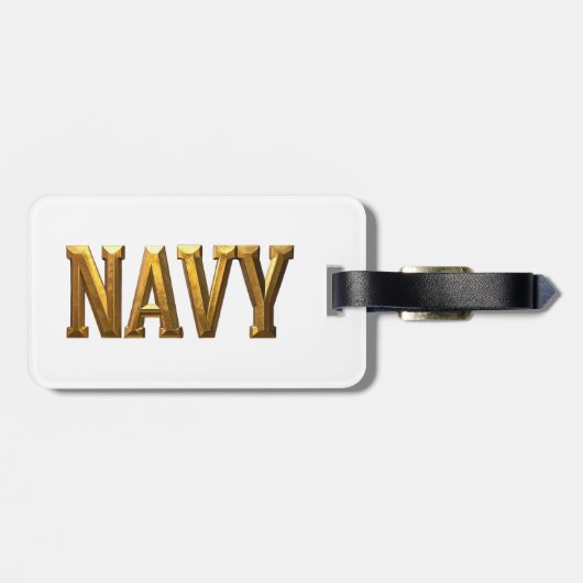 Navy USN VETERAN Gepäckanhänger (Rückseite horizontal)