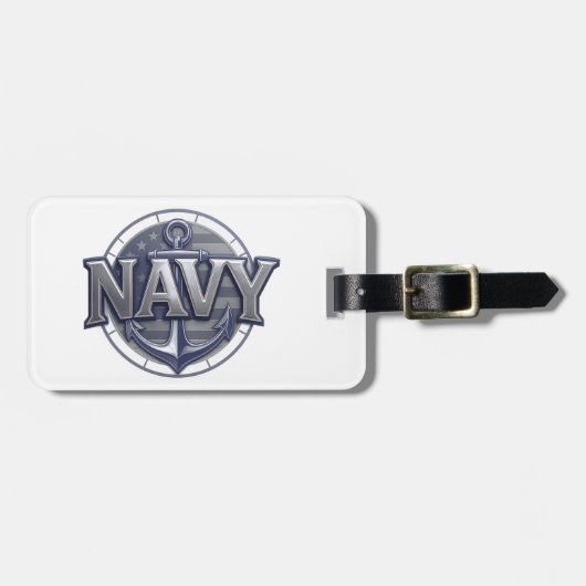 Navy USN VETERAN Gepäckanhänger (Vorderseite horizontal)