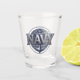 Navy USN Veteran Schnapsglas