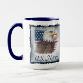 Navy USN Veteran Tasse (Links)