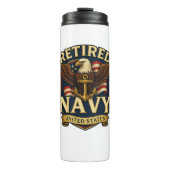 Navy USN Veteran Thermosbecher (Vorderseite)