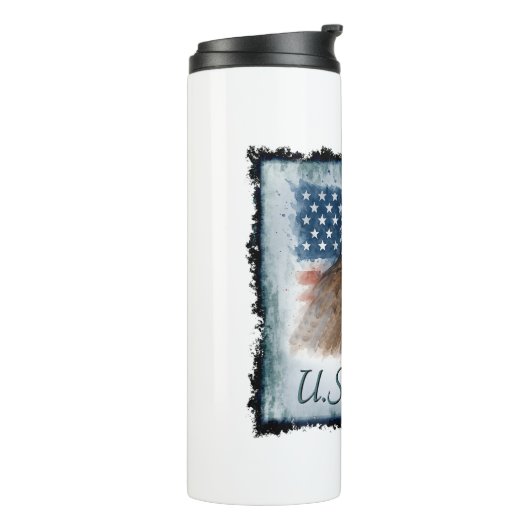 Navy USN Veteran Thermosbecher (Nach links gedreht)