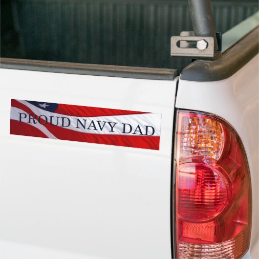 Navy Vater American Flag Autoaufkleber (Auf Lkw)