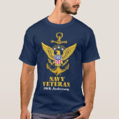 Navy Veteran T-Shirt (Vorderseite)