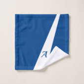 Navy weiß, modern elegant elegant elegant elegant, badhandtuch set (Waschlappen)