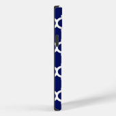 Navy Welch marokkanischer #5 Raspberry 3 Initial M Case-Mate iPhone Hülle (Rückseite / Rechts)