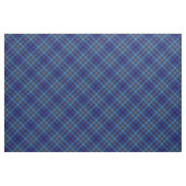 Navy White Kariert Bold Pattern Tartan Retro Grung Stoff (Fat Quarter (45,7 x 55,9 cm))