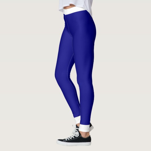 Navy White Leggings (Links)