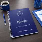 Navy-White-Monogram-Firmenlogo Planer