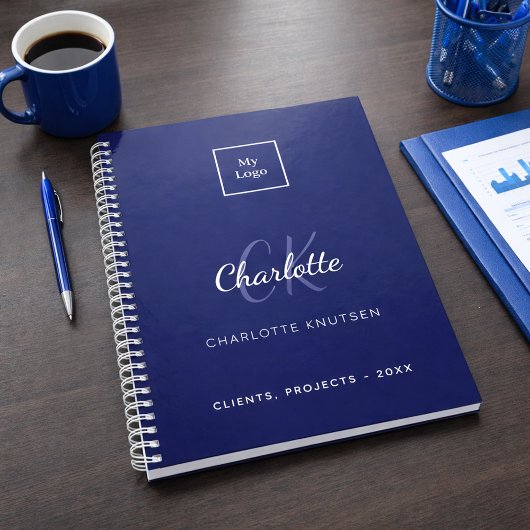 Navy-White-Monogram-Firmenlogo Planer