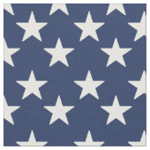 Navy White Stars Stoff (Nahaufnahme)