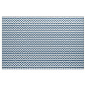 Navy Zigzag, Zickzack, Marine, geometrisches Muste Stoff (Yard (91,4 cm))