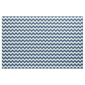 Navy Zigzag, Zickzack, Marine, geometrisches Muste Stoff (Fat Quarter (45,7 x 55,9 cm))