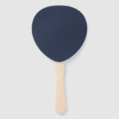 Navyblau Fächer (Vorderseite)