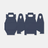 Navyblau Geschenkschachtel (Ungefaltet)