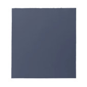 Navyblau Notizblock (Vorderseite)