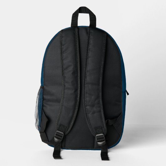 Navyblauer Rucksack (Rückseite)